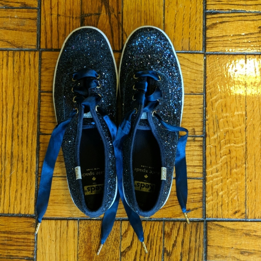 Kate Spade Glitter Keds